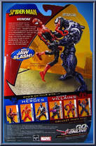 Venom (Jaw Slash) from Spider-Man - Classics - Basic Series manufactured by Hasbro [Back]