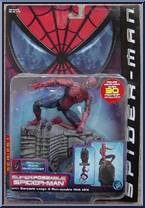 Spider-Man (Super Poseable) from Spider-Man - Movie - Series 1 manufactured by Toy Biz [Front]