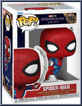 Spider-Man (Swinging) from Spider-Man - No Way Home - Pop! Vinyl Figures manufactured by Funko [Front]