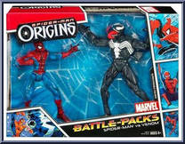 Spider-Man vs. Venom from Spider-Man Origins - Battle-Packs manufactured by Hasbro [Loose]