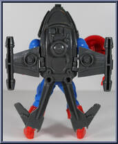 Captain America from Spider-Man - Electro-Spark manufactured by Toy Biz [Loose]
