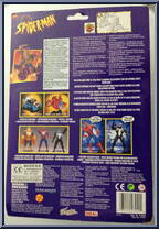 Hobgoblin (Pumpkin Bomber) from Spider-Man - Motorized manufactured by Toy Biz [Back]