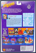 Hydro-Man from Spider-Man - Spider-Wars manufactured by Toy Biz [Back]