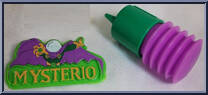 Mysterio from Spider-Man - Animated - Series 4 manufactured by Toy Biz [Loose]