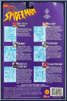 Punisher from Spider-Man - Animated - Series 5 manufactured by Toy Biz [Back]