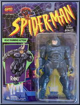 Rhino from Spider-Man - Animated - Series 3 manufactured by Toy Biz [Front]