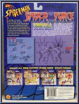 Tarantula from Spider-Man - Spider Force manufactured by Toy Biz [Back]