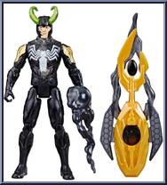 Venomized Loki from Spider-Man - VenomVersus - Avengers manufactured by Hasbro [Loose]