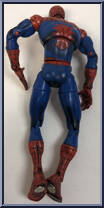 Spider-Man (Aqua Blast Double Jet) from Spider-Man - Web Splashers - The Amazing manufactured by Toy Biz [Loose]