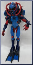 Spider-Man (Shark Trap) from Spider-Man - Web Splashers - The Amazing manufactured by Toy Biz [Loose]