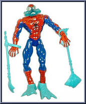 Spidey (Sea-Hunter) from Spider-Man - Web Splashers - Series 1 manufactured by Toy Biz [Loose]