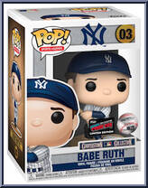 Babe Ruth (Pinstripes) from Sports Legends - Pop! Vinyl Figures manufactured by Funko [Front]