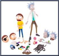 Rick & Morty (Exclusive) from Squads - Basic Series manufactured by Mondo [Loose]