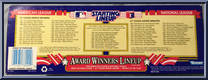 Award Winners 1990 Lineup from Starting Lineup - Baseball - Team Sets manufactured by Kenner [Back]