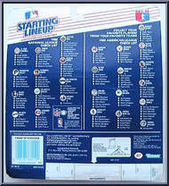 Andre Dawson from Starting Lineup - Baseball - 1988 Series manufactured by Kenner [Back]