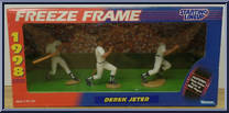 Derek Jeter from Starting Lineup - Baseball - Freeze Frame - 1998 manufactured by Kenner [Front]
