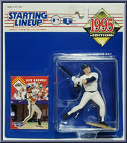 Jeff Bagwell from Starting Lineup - Baseball - 1995 Series manufactured by Kenner [Front]