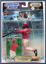 Ken Griffey Jr from Starting Lineup - Baseball - Elite - 2000 manufactured by Kenner [Front]