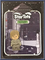 Luke Skywalker (Bespin Fatigues) from Star Tots - Anaheim - 2015 manufactured by Unknown [Front]