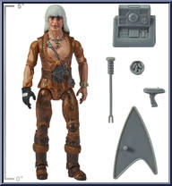 Khan Noonien Singh from Star Trek - Classic - Movie Series - Wrath of Khan 40 Years manufactured by Playmates [Loose]