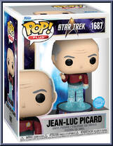 Jean-Luc Picard (Transporter) (Glitter) from Star Trek - Pop! Plus manufactured by Funko [Front]