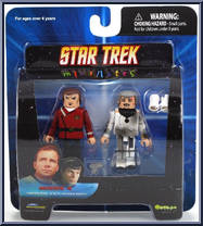 Admiral Kirk / Duty Uniform Scotty from Star Trek - Minimates - 2" Scale - Series 4 manufactured by Diamond Select [Front]