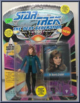 Dr. Beverly Crusher from Star Trek - Next Generation - Series 2 manufactured by Playmates [Front]