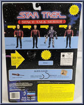 Borg from Star Trek - Next Generation - Space Talk Series manufactured by Playmates [Back]