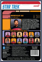 Commander Riker from Star Trek - Next Generation - ReAction Figures manufactured by Super7 [Back]