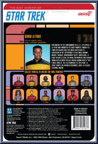 Lt. Commander La Forge from Star Trek - Next Generation - ReAction Figures manufactured by Super7 [Back]