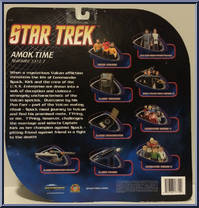 Captain Kirk & Commander Spock (Amok Time) from Star Trek - Original Series - 2-Packs manufactured by Diamond Select [Back]