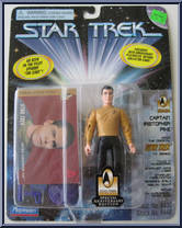 Captain Pike from Star Trek - Basic Series manufactured by Playmates [Front]