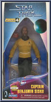 Captain Benjamin Sisko from Star Trek - Warp Factor - 9" Scale manufactured by Playmates [Front]
