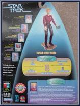 Captain Beverly Picard from Star Trek - Warp Factor - Series 2 manufactured by Playmates [Back]