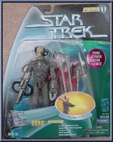 Borg from Star Trek - Warp Factor - Combat Action manufactured by Playmates [Front]