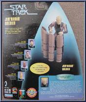 Jem'Hadar Soldier from Star Trek - Warp Factor - Combat Action manufactured by Playmates [Back]