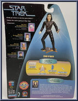 Keiko O'Brien from Star Trek - Warp Factor - Series 4 manufactured by Playmates [Back]