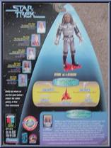 Sisko (Klingon) from Star Trek - Warp Factor - Series 2 manufactured by Playmates [Back]