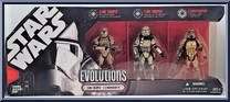 Clone Trooper to Stormtrooper from Star Wars - 30th Anniversary Collection - Evolutions manufactured by Hasbro [Front]