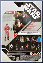 Naboo Soldier (Red Suit) from Star Wars - 30th Anniversary Collection - Repaints manufactured by Hasbro [Back]