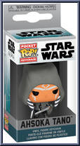 Ahsoka Tano from Star Wars - Ahsoka - Pop! Keychains manufactured by Funko [Front]