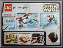 Jedi Duel from Star Wars - Attack of the Clones - Basic Series manufactured by Lego [Back]