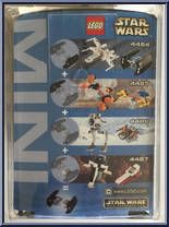 Mini Jedi Starfighter & Slave I from Star Wars - Attack of the Clones - Basic Series manufactured by Lego [Back]