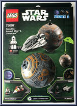 Republic Assault Ship & Planet Coruscant from Star Wars - Attack of the Clones - Basic Series manufactured by Lego [Back]