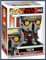 Tech from Star Wars - Bad Batch - Pop! Vinyl Figures manufactured by Funko [Front]