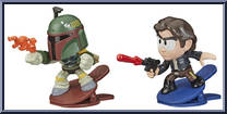 Boba Fett vs Han Action Figure