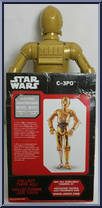 C-3PO (Silver Leg) from Star Wars - Big-Figs - Basic Series manufactured by Jakks Pacific [Back]