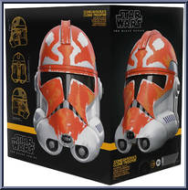 332nd Ahsoka's Clone Trooper Helmet from Star Wars - Black Series (2020) - Role Play manufactured by Hasbro [Front]