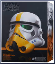 Artillery Stormtrooper Helmet from Star Wars - Black Series (2020) - Role Play manufactured by Hasbro [Back]