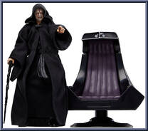 Emperor Palpatine & Throne from Star Wars - Black Series (2020) - Return of the Jedi manufactured by Hasbro [Loose]